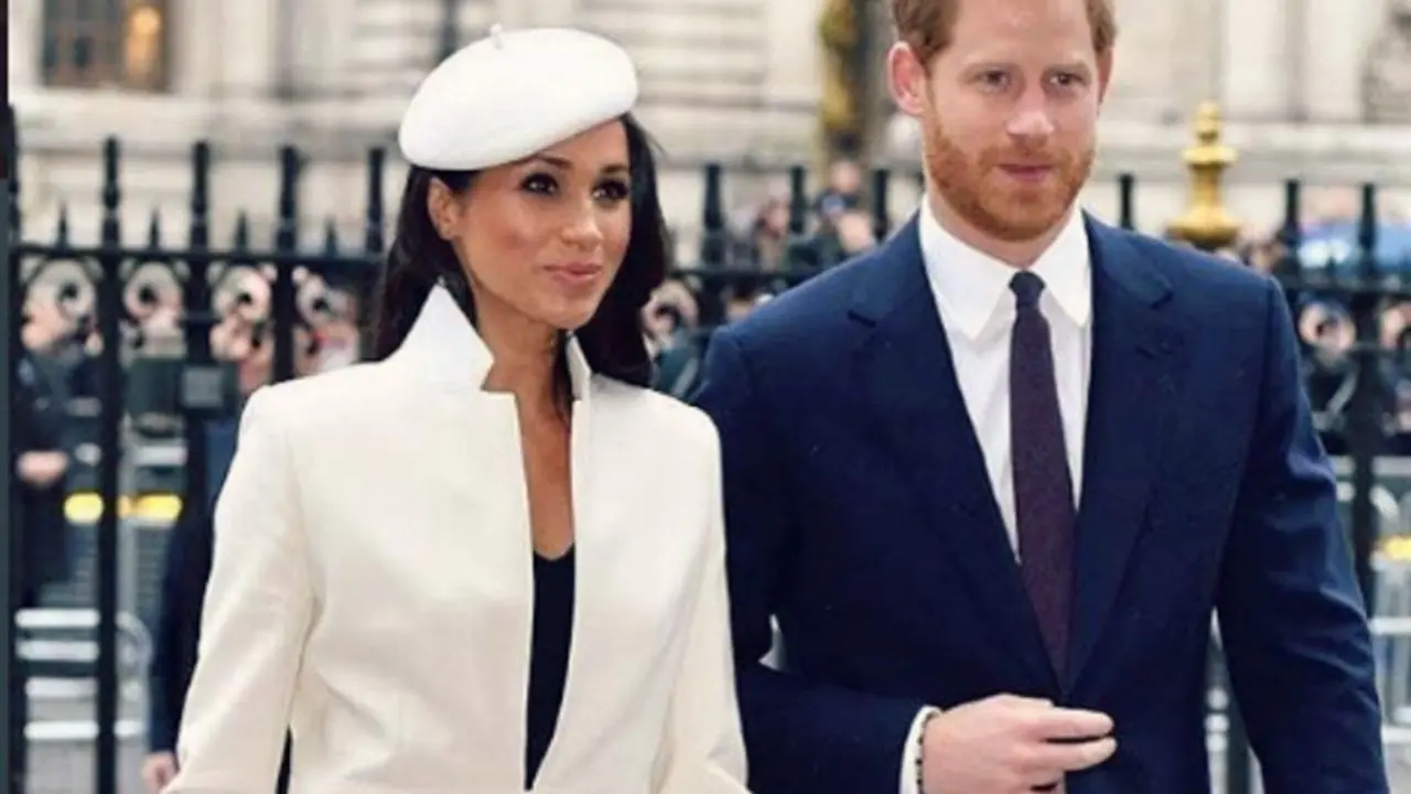 Meghan Markle y el pr&iacute;ncipe Harry. Instagram
