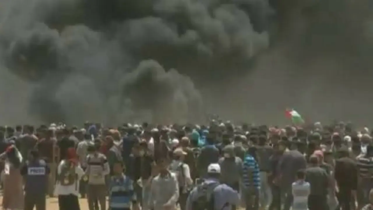 Protestas en Gaza. / RR SS.