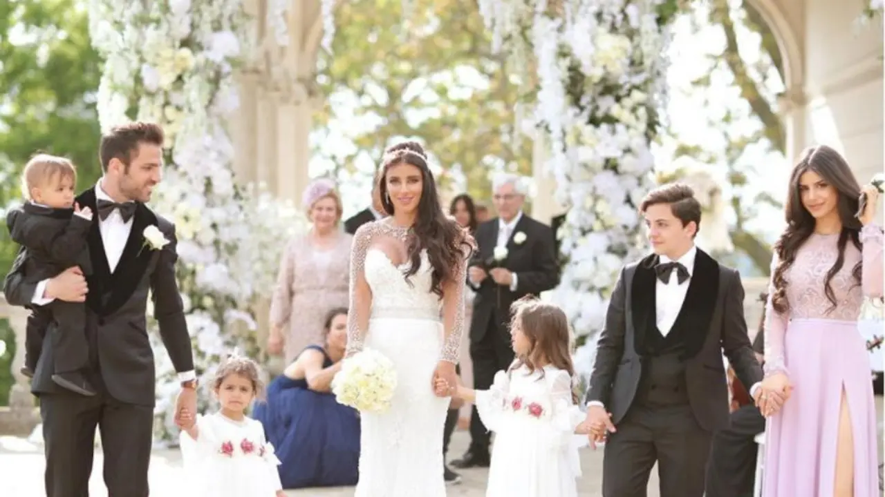 Boda Cesc F&aacute;bregas y Daniella Semaan. / Elnuevodiario.com.ni