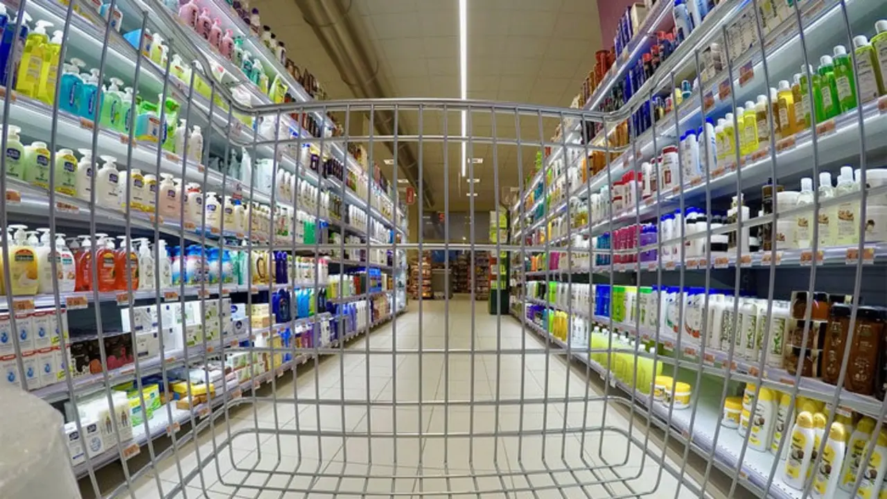 Un carrito de supermercado. / Pixabay