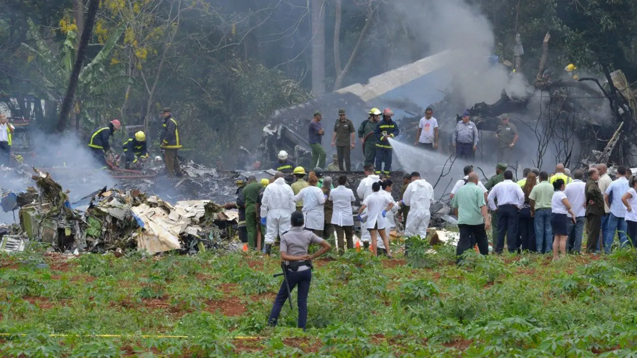 Accidente aereo en cuba. Infobae