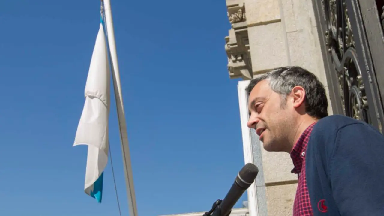 Xulio Ferreiro, alcalde de A Coru&ntilde;a y l&iacute;der de la Marea Atl&aacute;ntica. / Concello da Coru&ntilde;a