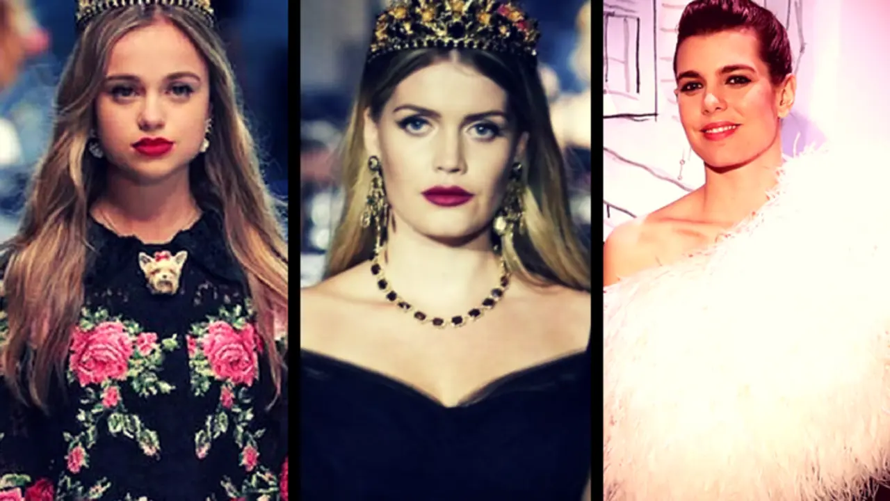 Lady Amelia Windsor, Lady Kitty Spender y Carlota Casiraghi. RR SS.