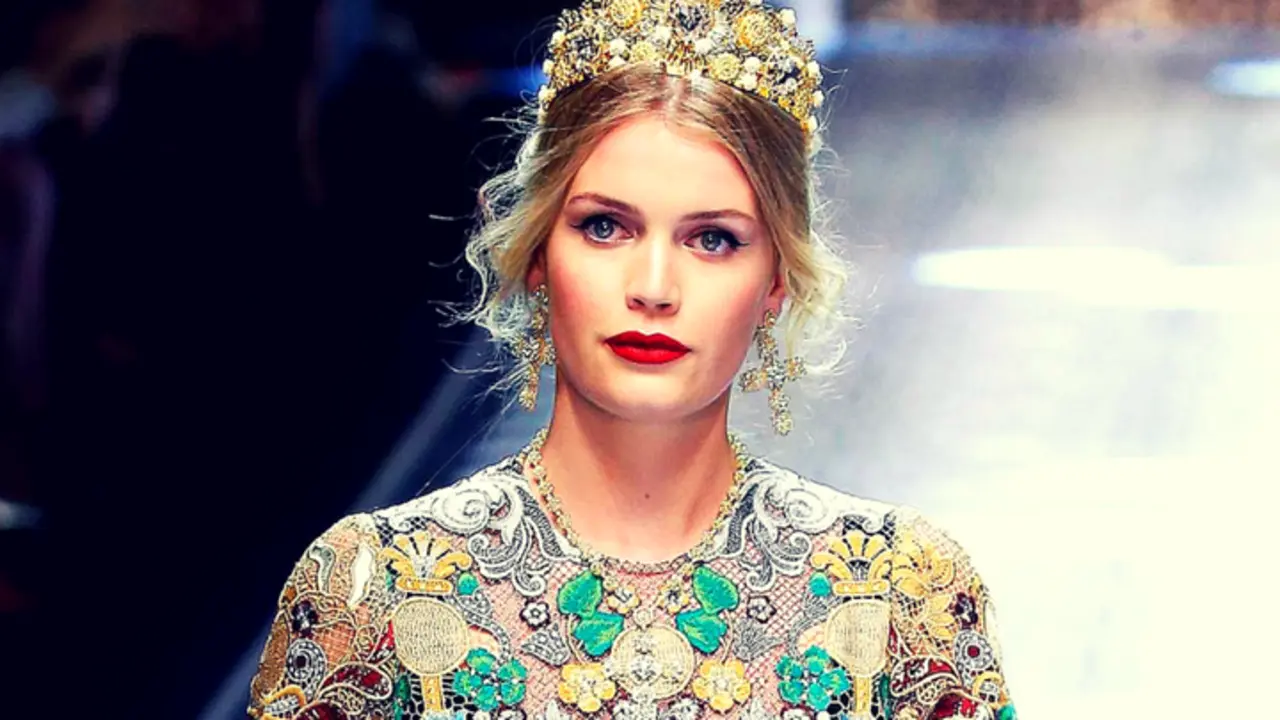 Lady Kitty Spencer, modelo. Pinterest.
