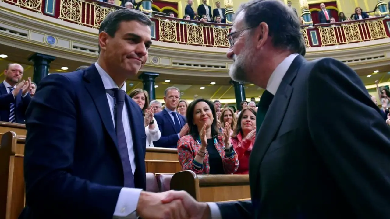 Pedro S&aacute;nchez y Mariano Rajoy.