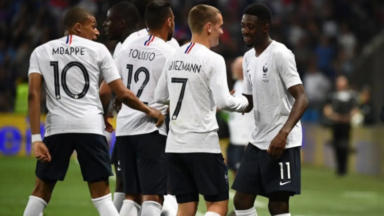 Selecci&oacute;n de Francia. / Lapelotona.com