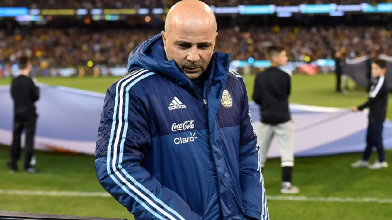 Jorge Sampaoli, entrenador. / TN.com