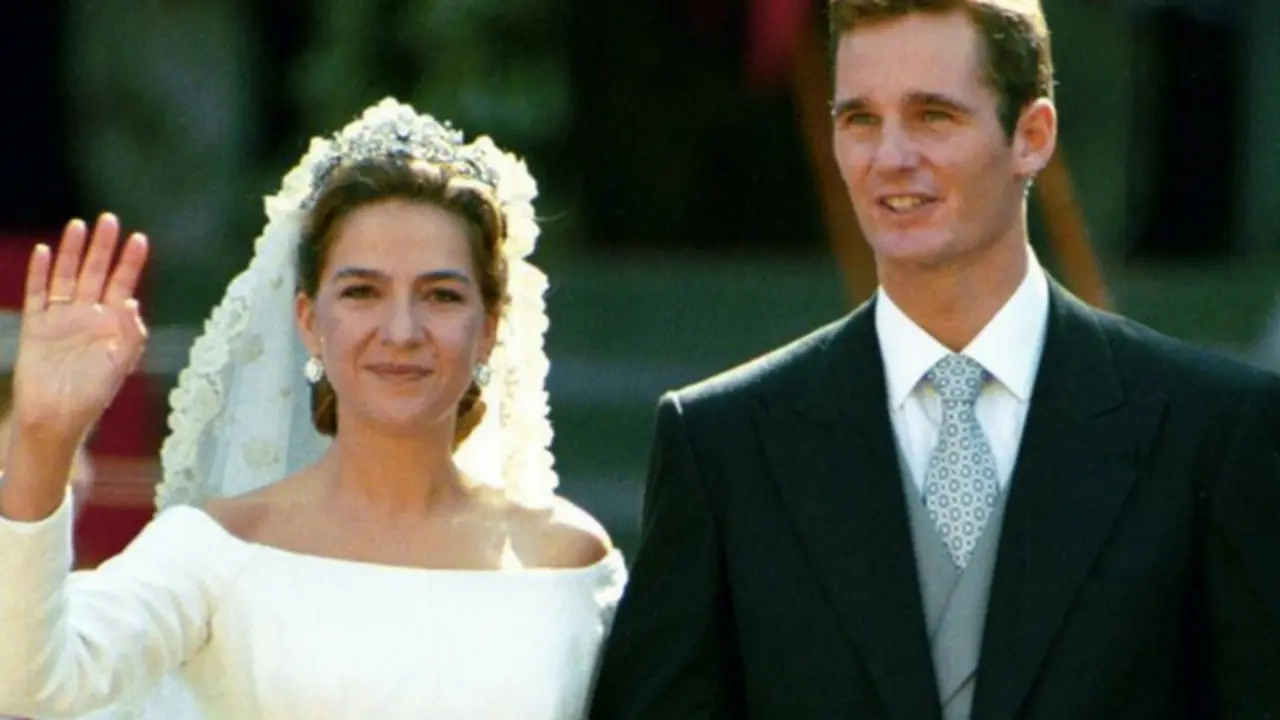 Cristina de Borb&oacute;n e I&ntilde;aki Urdangarin. / RR SS.
