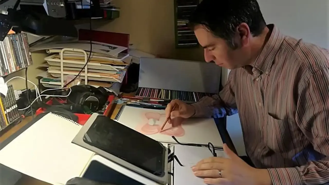 Pedro Silva, dibujante portugu&eacute;s / Lucy Lopes