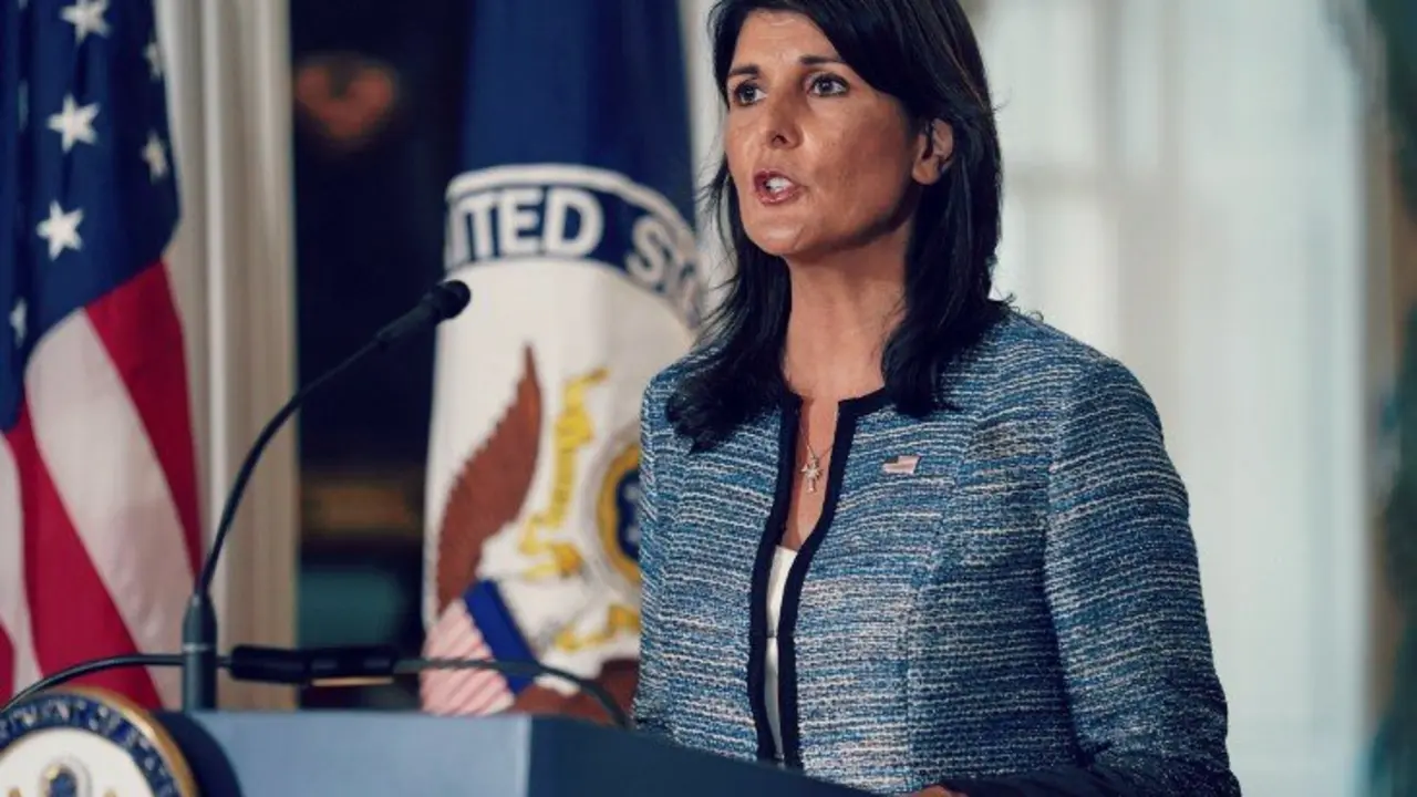Nikki Haley, exembajadora de Estados Unidos en la ONU. / RR SS