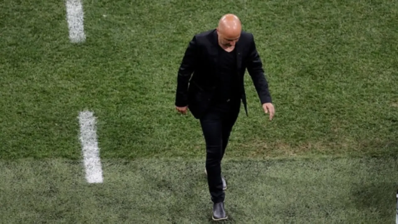Jorge Sampaoli, entrenador. / Infobae.