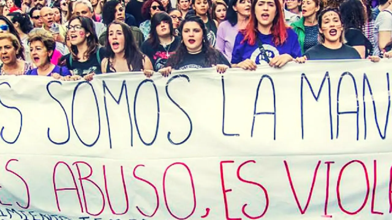 Protestas en Espa&ntilde;a contra La Manada. / RR SS.