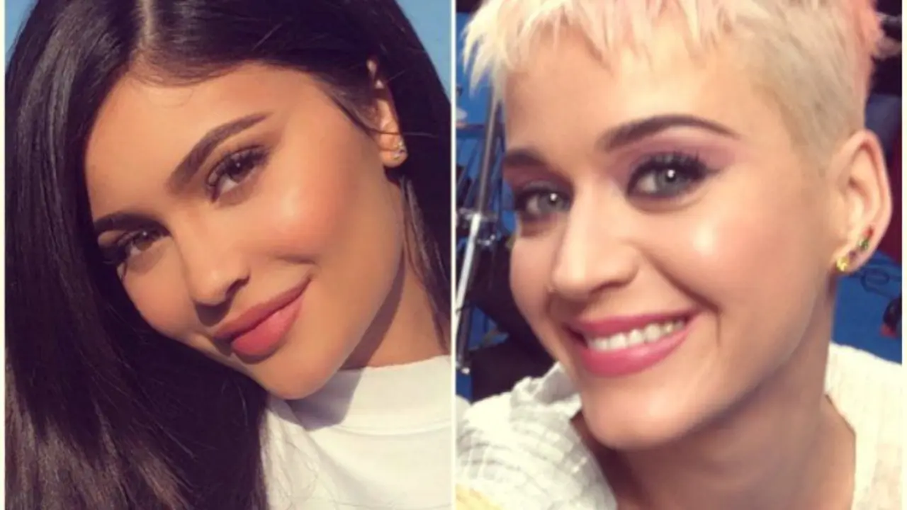 Kylie Jenner, empresaria; Katy Perry, cantante. RR SS 