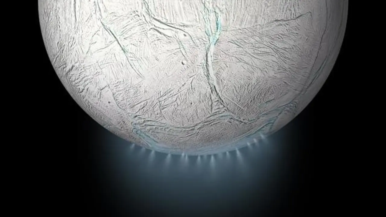 Luna Enc&eacute;lado. / NASA.