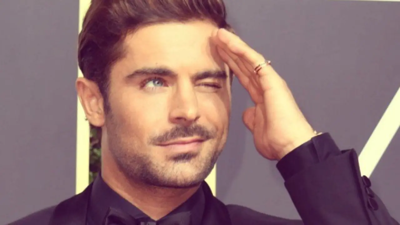 Zac Efron, actor y cantante. RR SS 