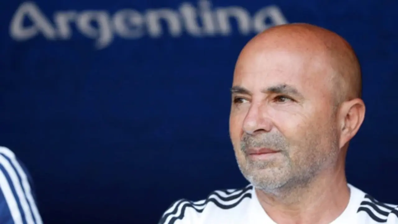 Jorge Sampaoli, entrenador. / Infobae.