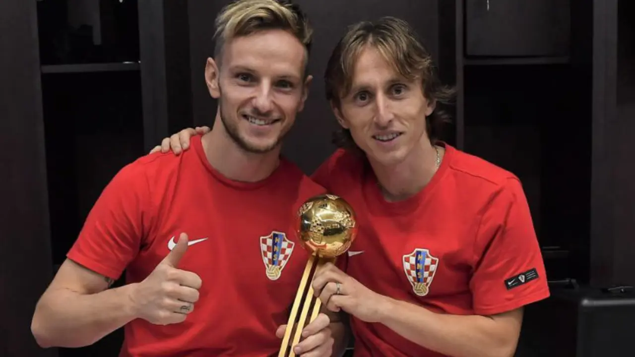 Ivan Rakitic y Luka Modric, futbolistas. / RRSS.
