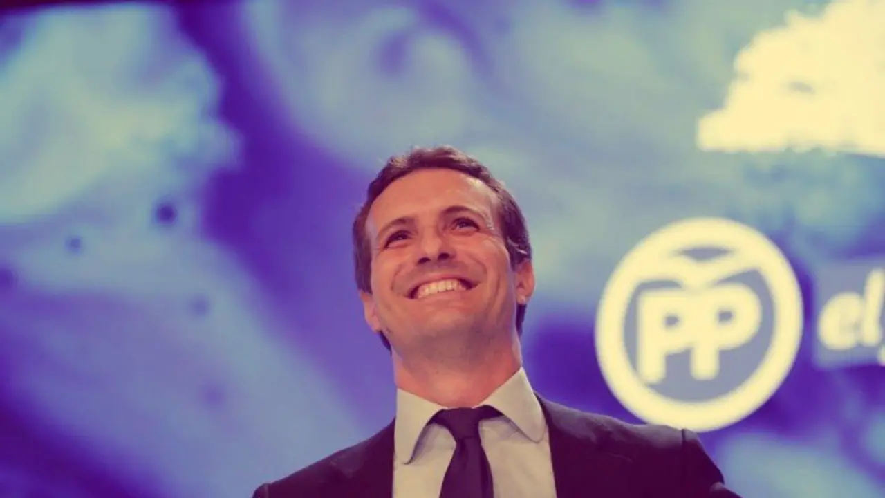 Pablo Casado, l&iacute;der del PP. / Vozpopuli