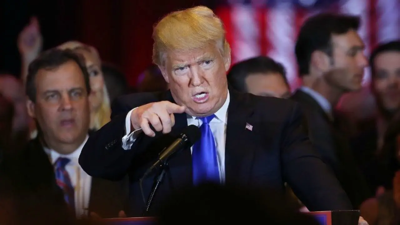 Donald Trump, presidente de EE UU. El Periodico
