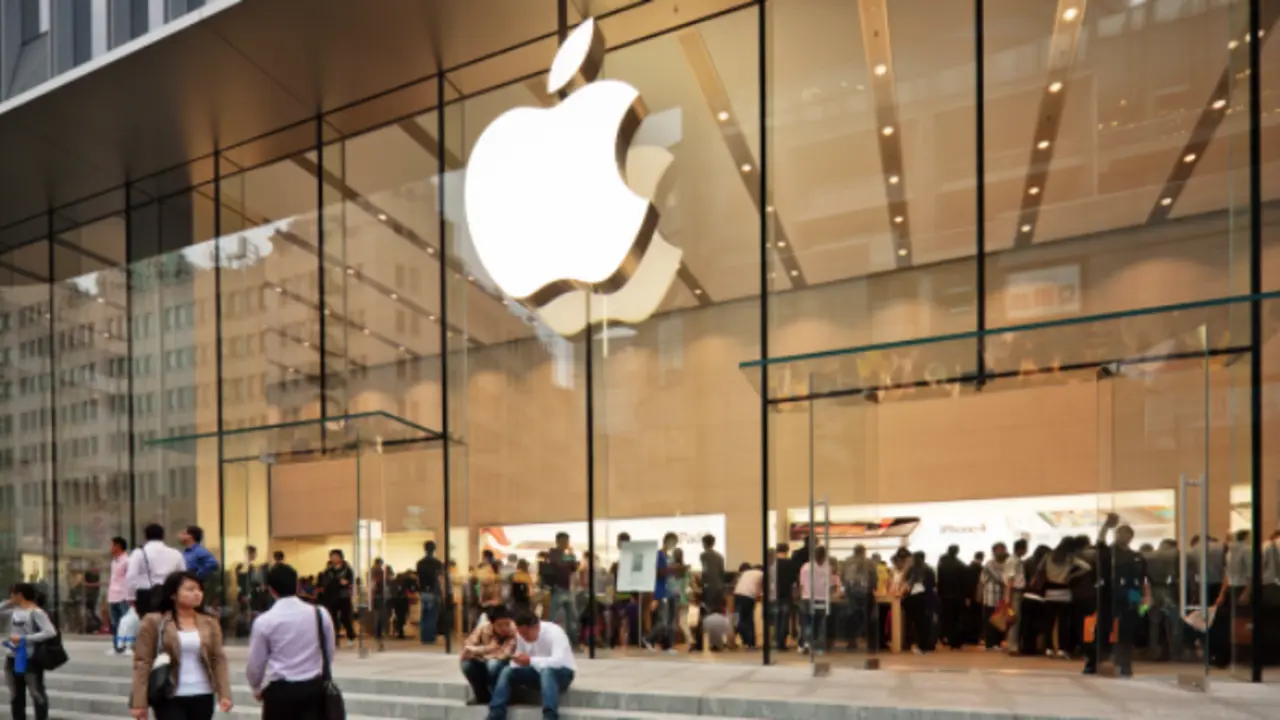 Apple. /