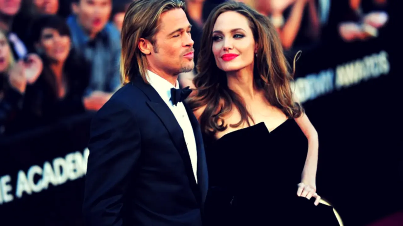 Brad Pitt, actor; y Angelina Jolie, actriz. Pinterest.