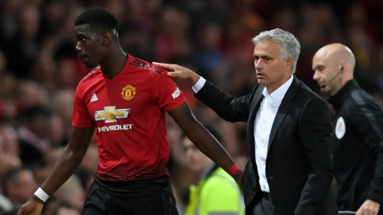 Paul Pogba, futbolista, y Jos&eacute; Mourinho, entrenador. / Goal.com
