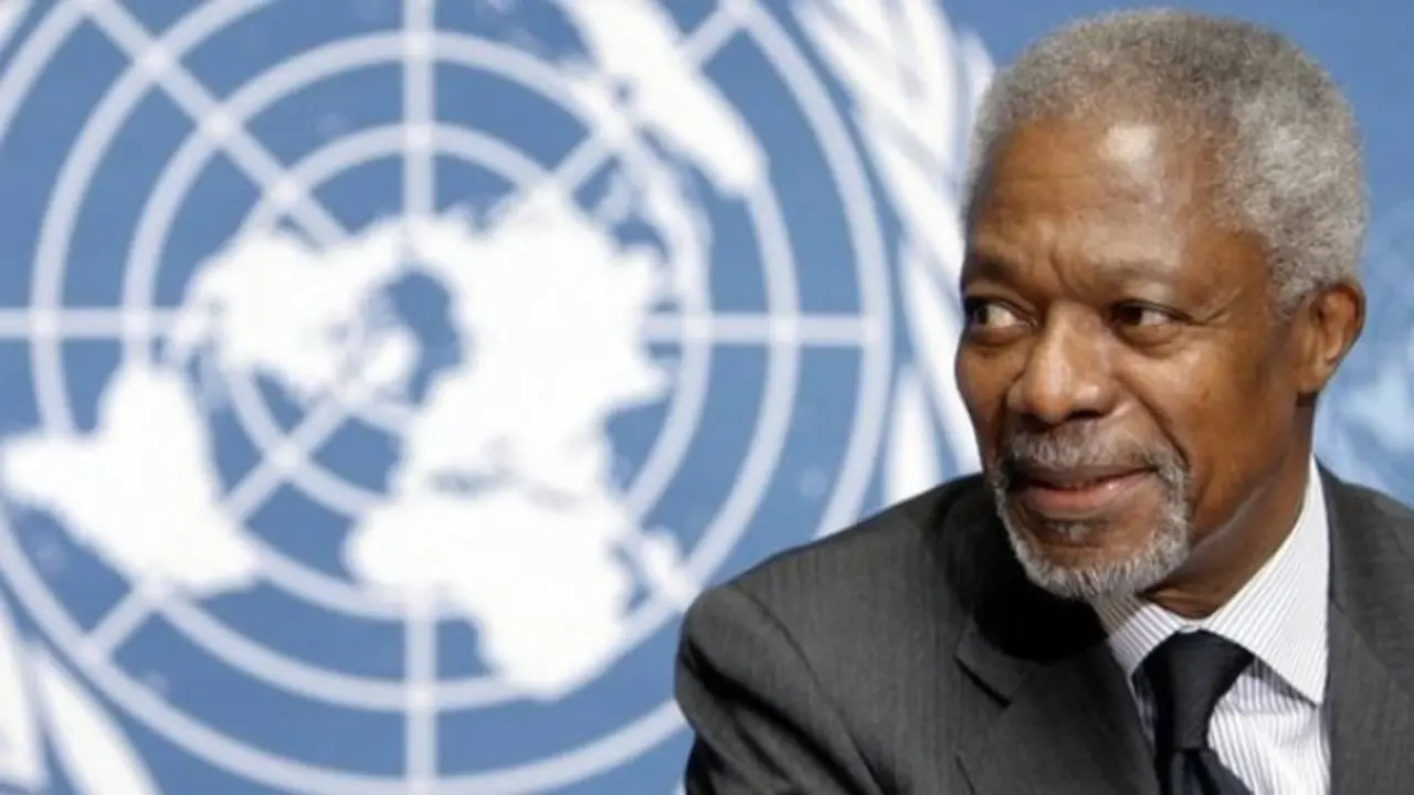 Kofi Annan, ex secretario de las Naciones Unidas. / BBC.