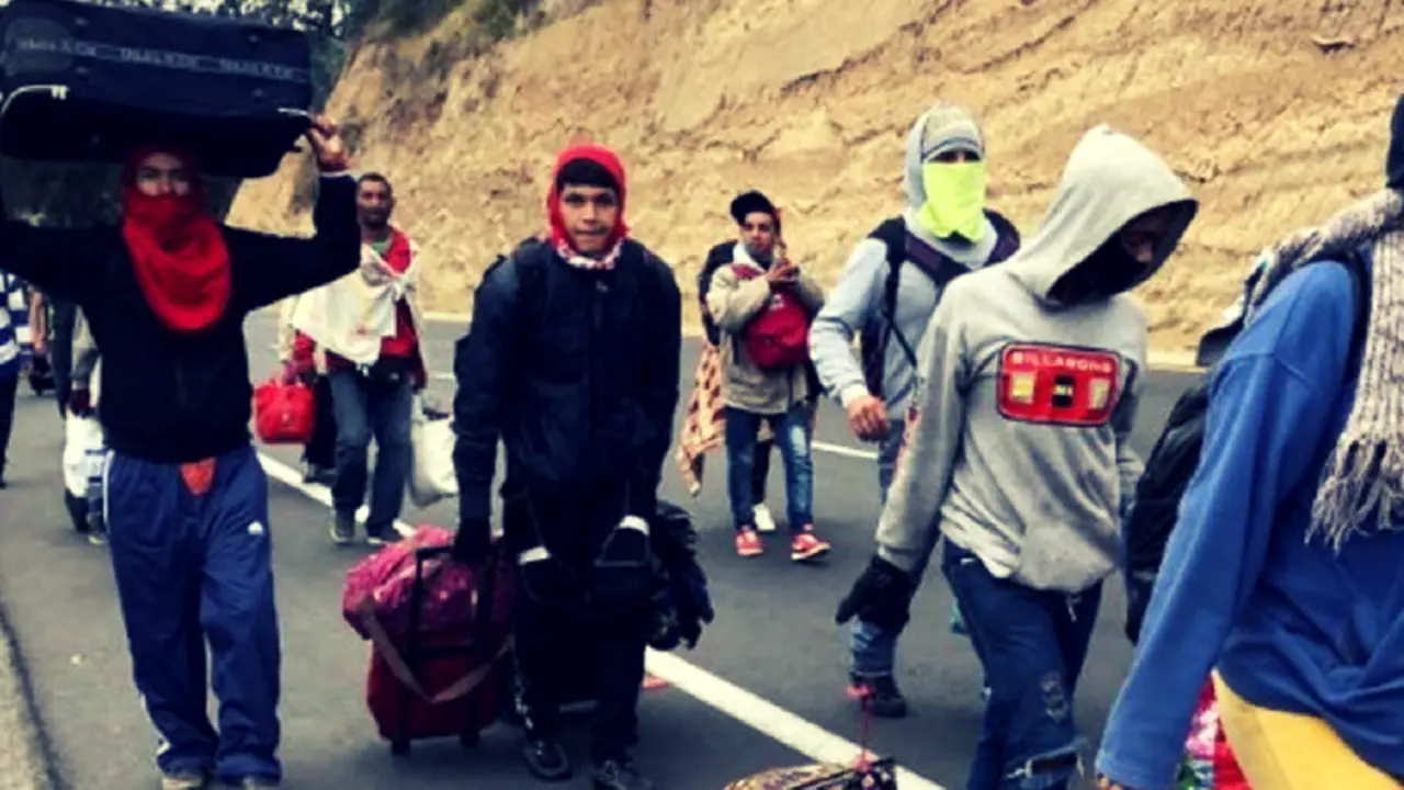 Migrantes venezolanos. RR SS.