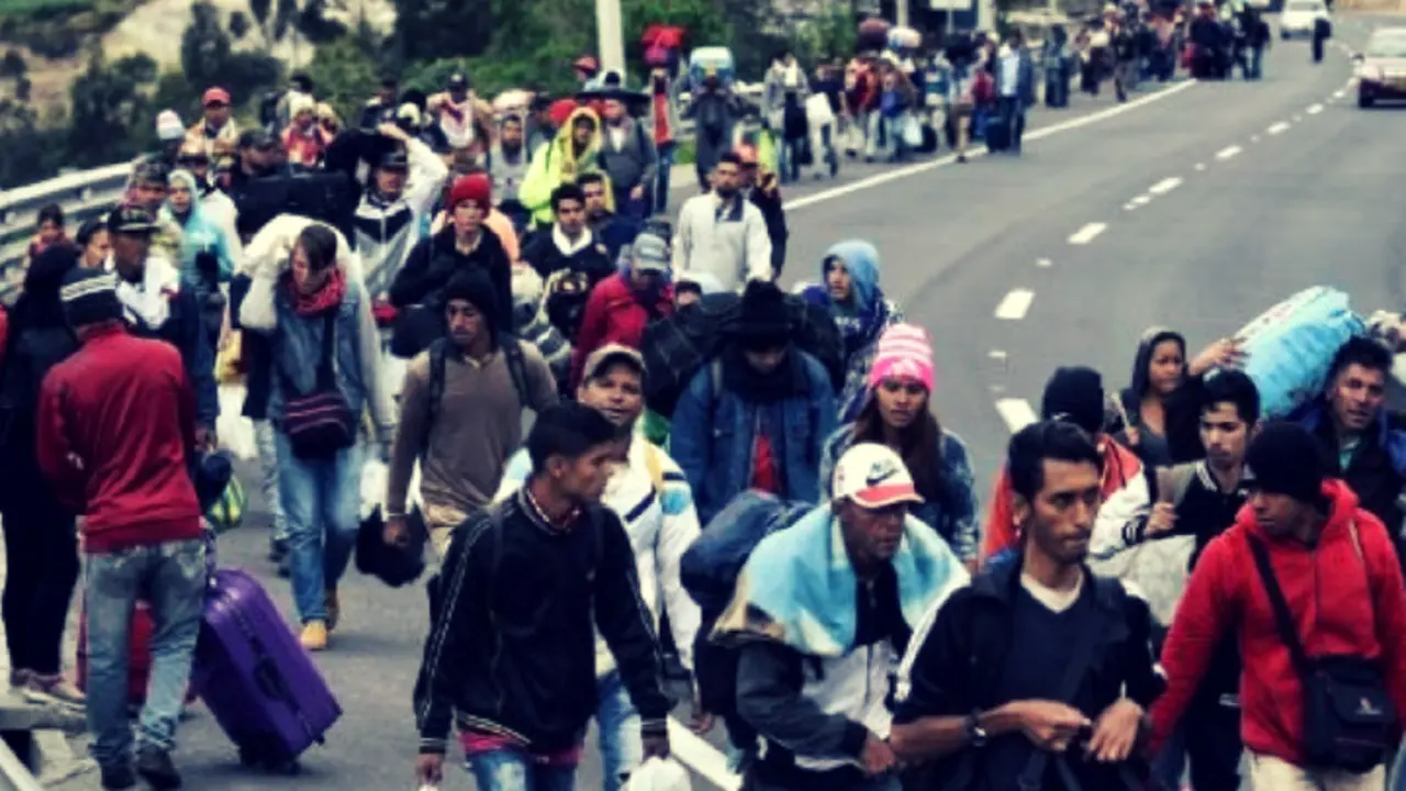Migrantes venezolanos. RR SS.