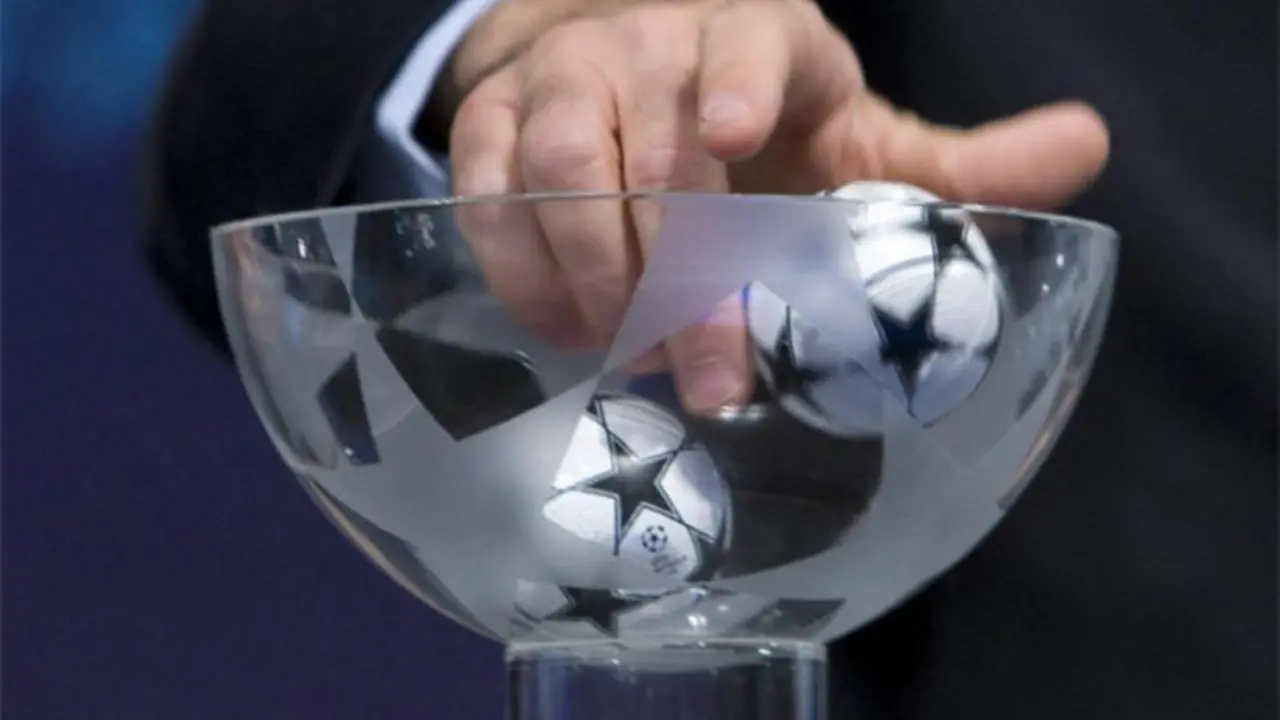 Sorteo de la Champions League. / Mundo Deportivo.