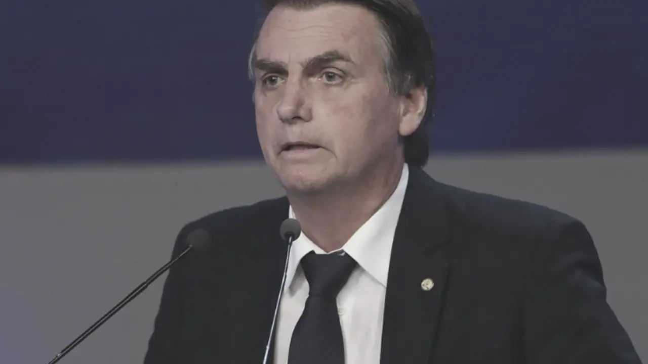 Jair Bolsonaro, candidato a la presidencia de Brasil. RR SS.