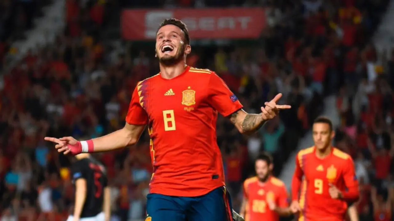 Sa&uacute;l &Ntilde;&iacute;guez, futbolista. / Twitter @saulniguez