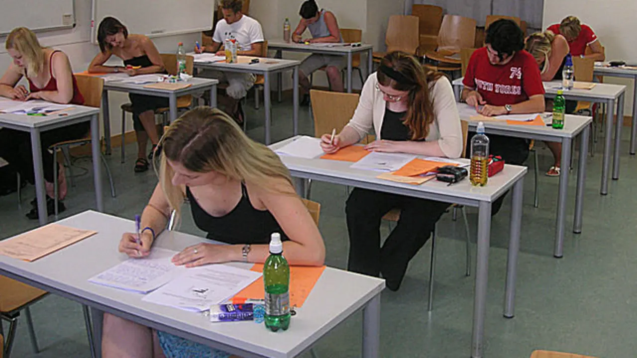 Un examen. / Pexels.