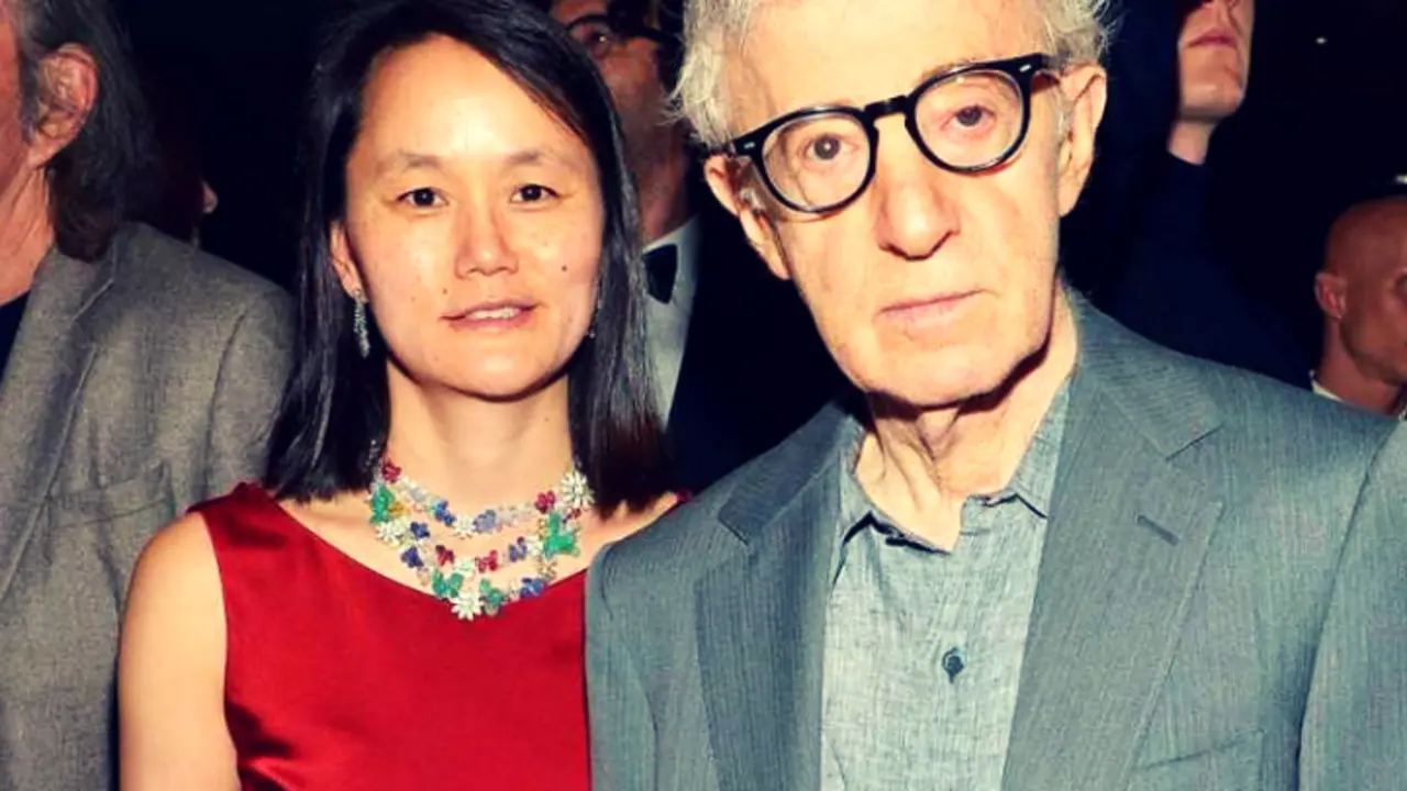 Soon-Yi Previn junto a su esposo, el director Woody Allen. RR SS.