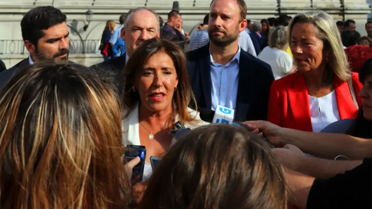 Beatriz Mato, candidata a la Alcald&iacute;a de A Coru&ntilde;a por el Partido Popular. / @BeaMato_Coruna