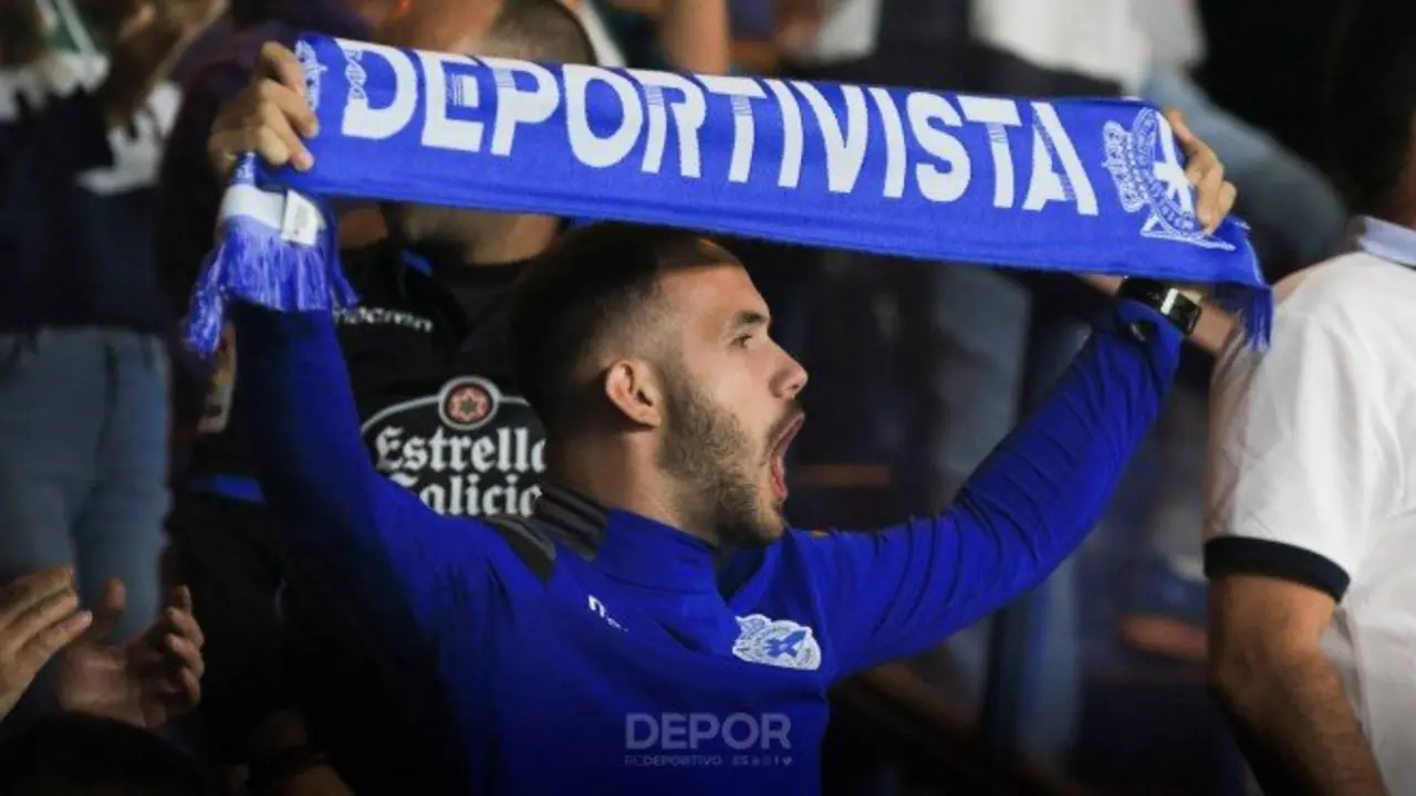 Un aficionado del Deportivo. / RCD