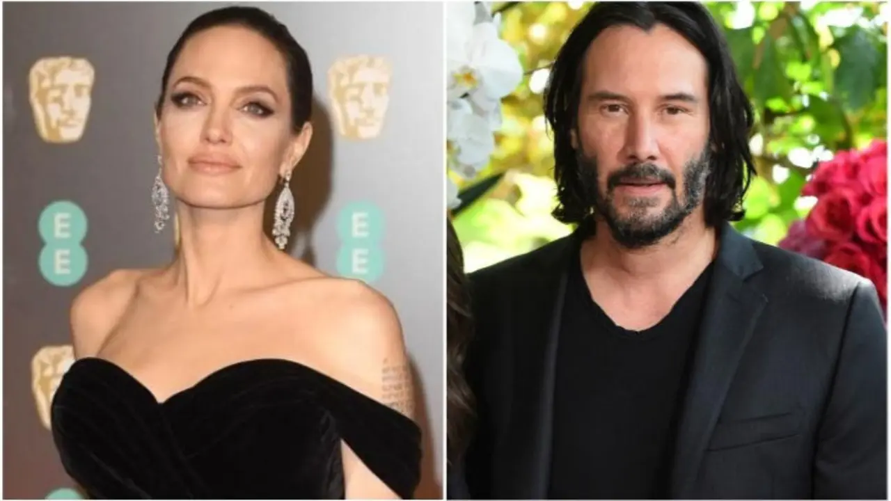 Angelina Jolie y Keanu Reeves, actores. / RRSS.