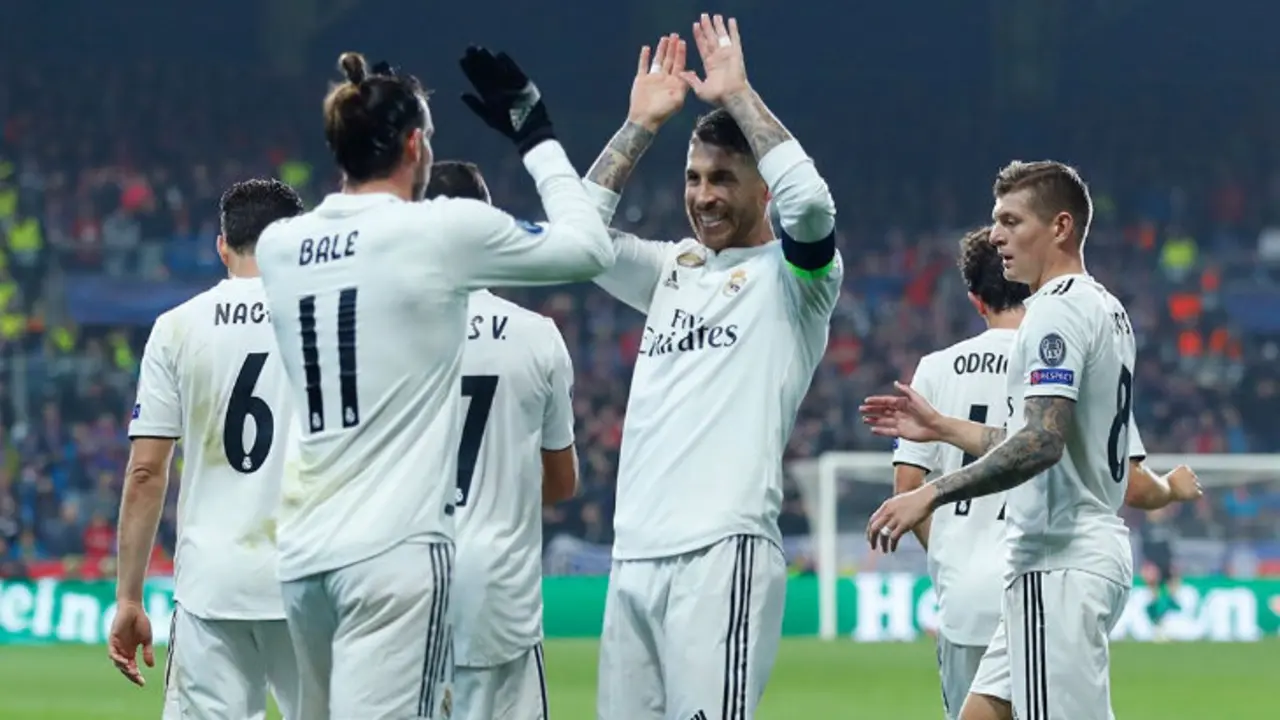 Jugadores del Real Madrid. / @realmadrid