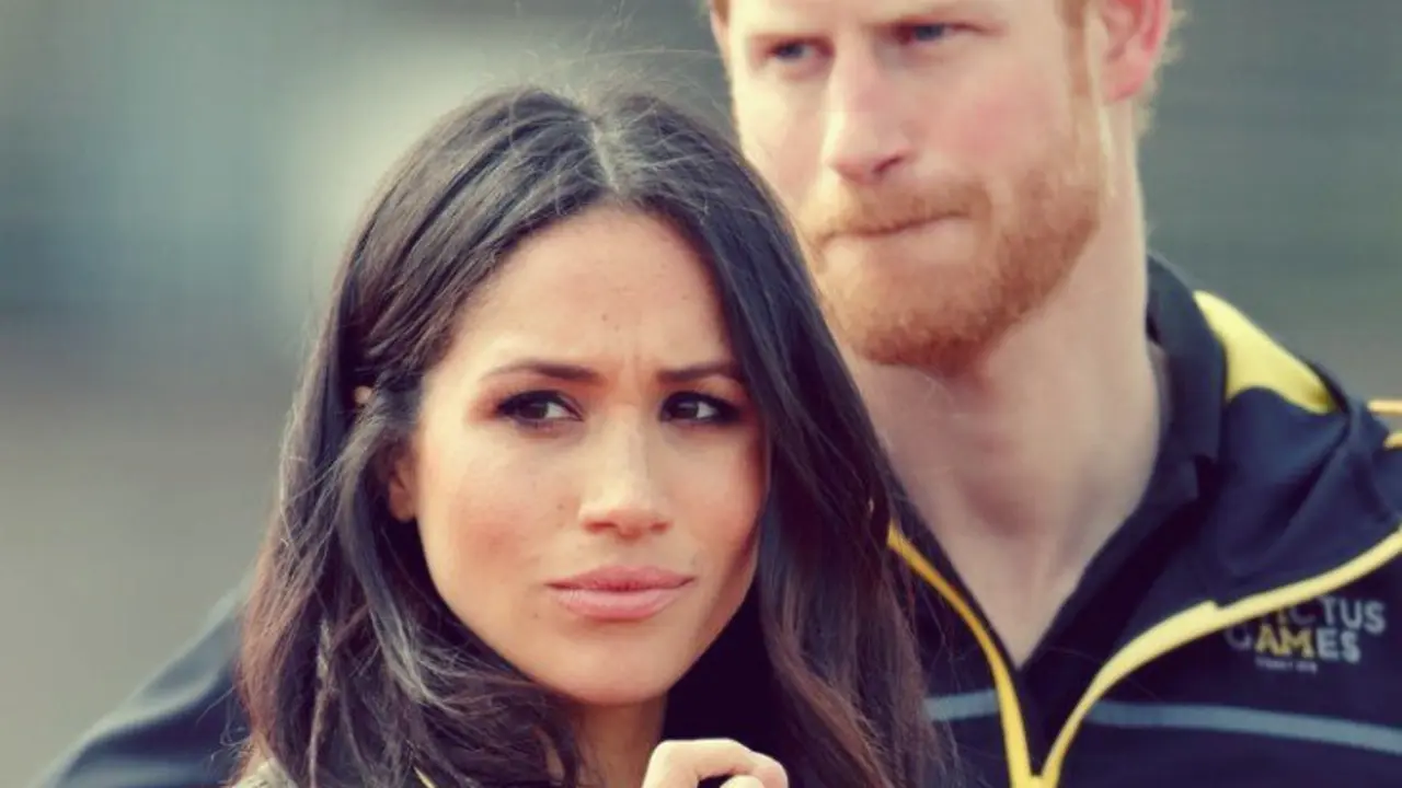 Meghan Markle y Harry de Inglaterra, duques de Sussex. RR SS