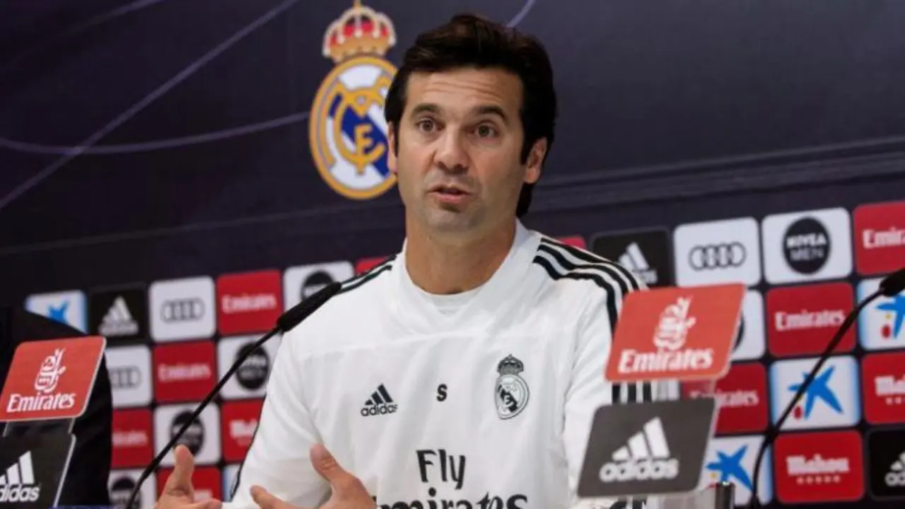 Santiago Solari, entrenador. / @partidazocope