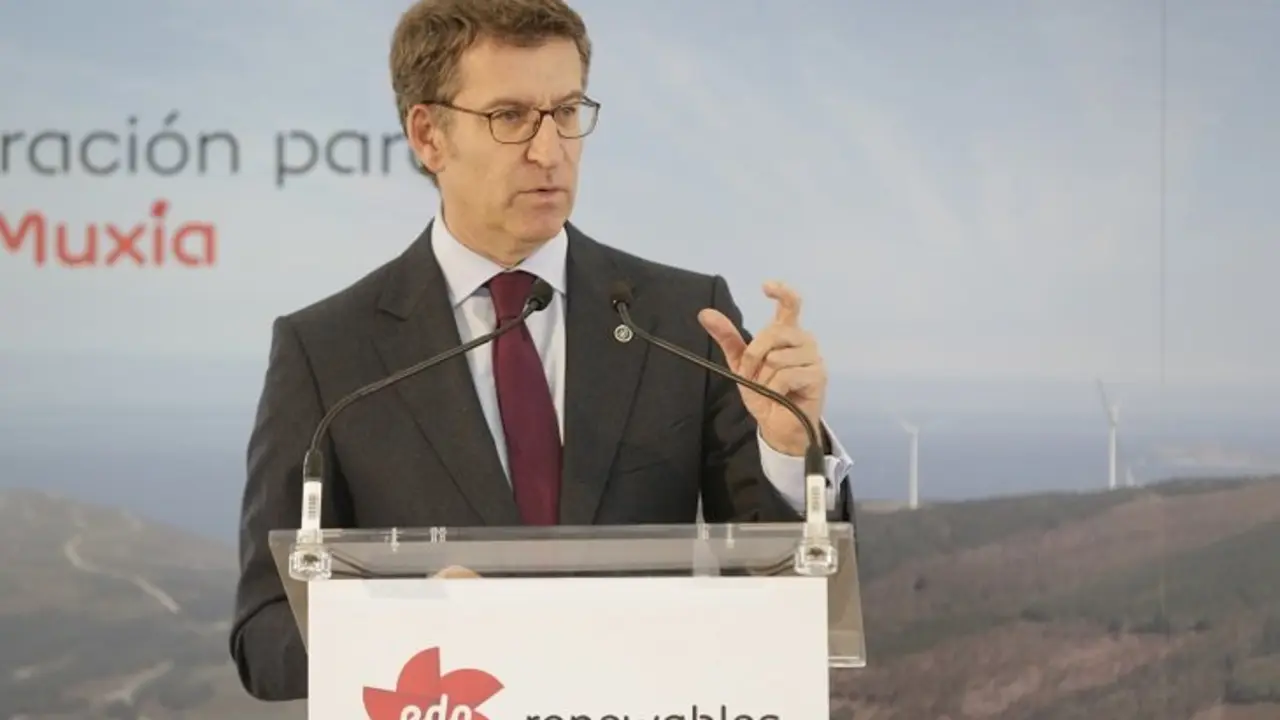 El presidente de la Xunta de Galicia, Alberto N&uacute;&ntilde;ez Feij&oacute;o