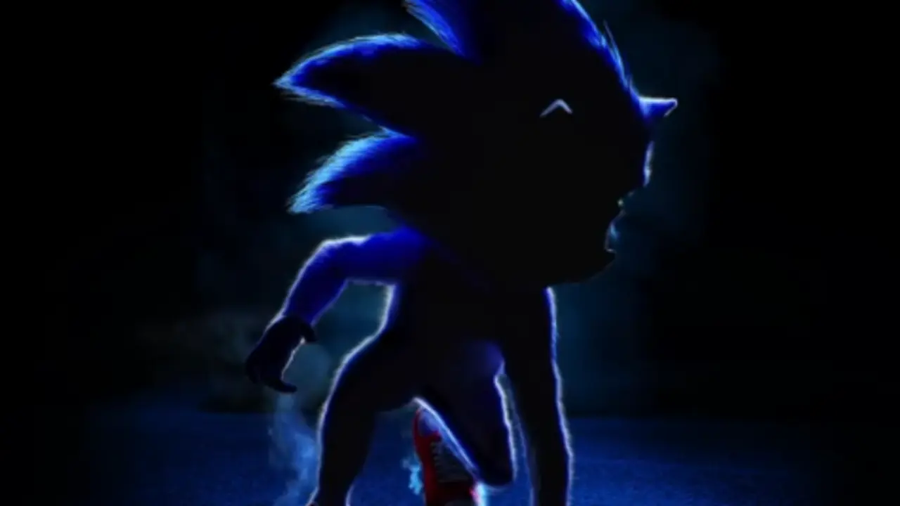 Primer p&oacute;ster de la pel&iacute;cula del personaje de videojuegos Sonic the Hedgehog. / RRSS.