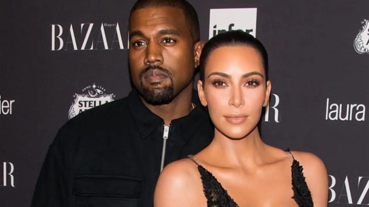 Kanye West, rapero,  Kim Kardashian, empresaria. / RRSS.
