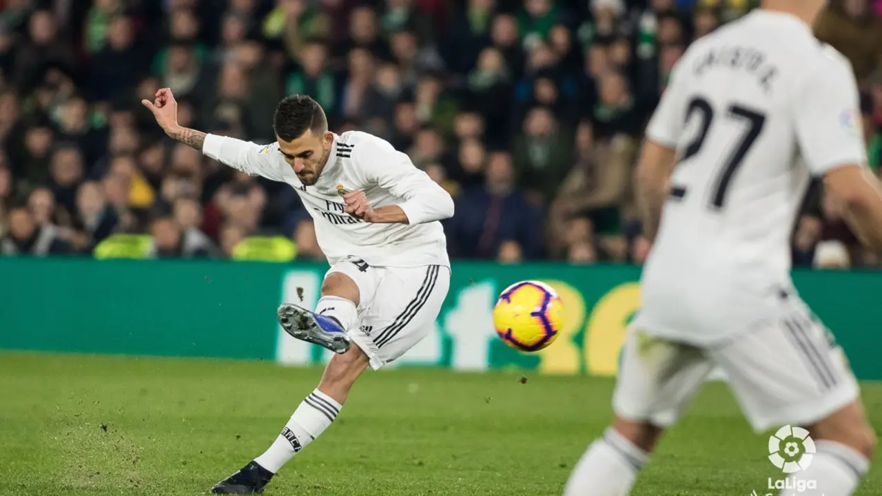 Dani Ceballos, jugador del Real Madrid.