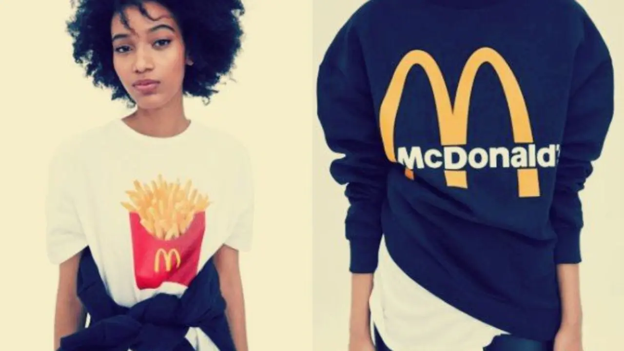 Colecci&oacute;n de Zara y Mcdonalds. RR SSS