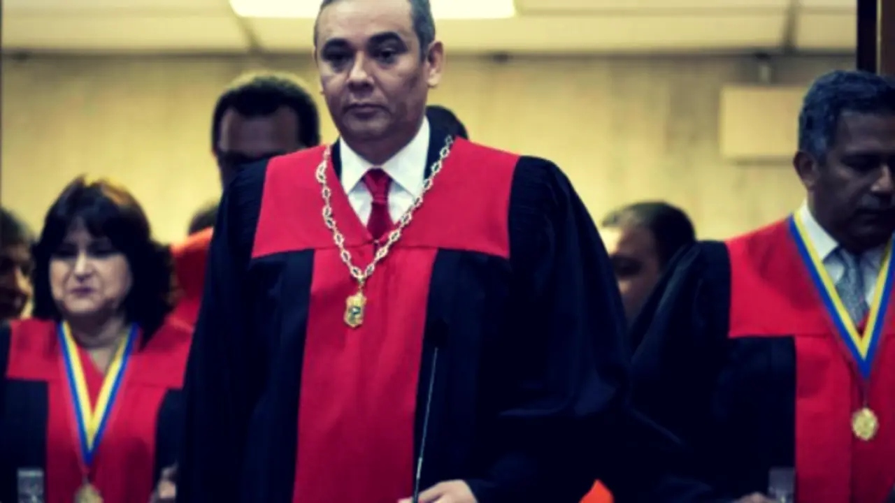 Maikel Moreno, presidente del TSJ de Venezuela. RR SS.