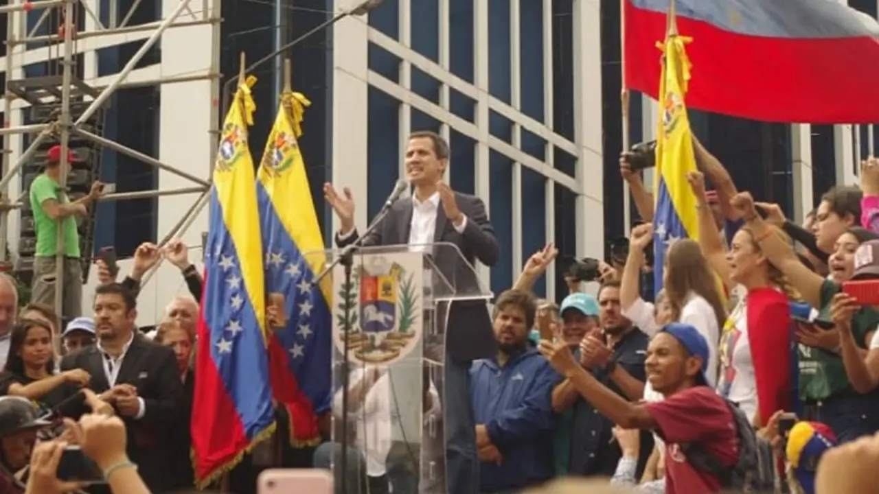 Juan Guaid&oacute;, presidente de la Asamblea Nacional de Venezuela. / @VenteVenezuela