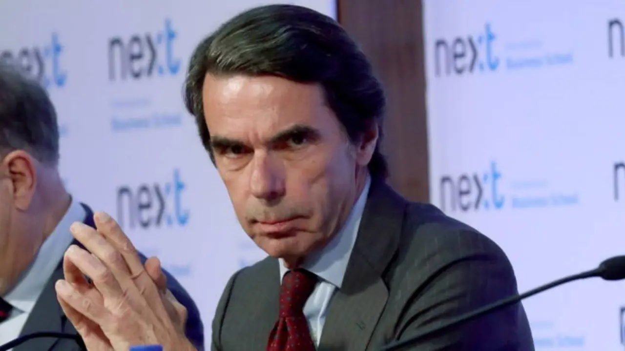 Jos&eacute; Mar&iacute;a Aznar, expresidente del Gobierno. / RR SS