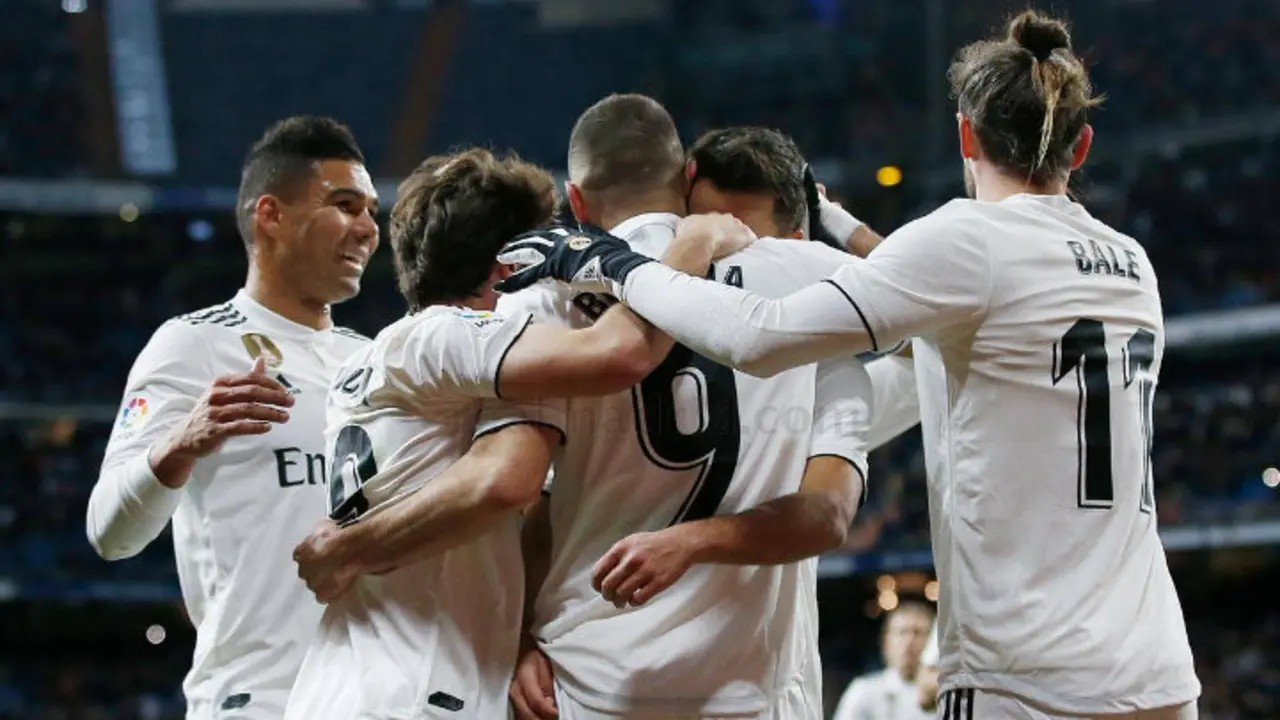 Jugadores del Real Madrid. / RR SS.