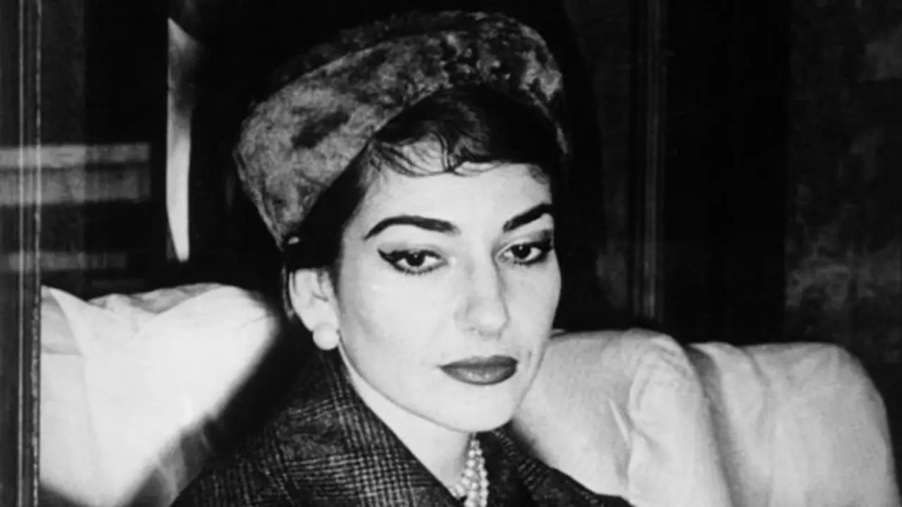 La soprano Maria Callas